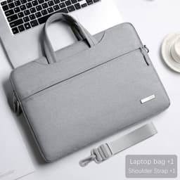 image-Laptop Bag Sleeve Case 12 13.3 15.6 14 inch Shoulder Notebook bag For Macbook Air Pro M1 Lenovo Dell Huawei handbag Briefcase