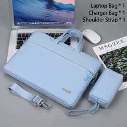 image-Laptop Bag Sleeve Case 12 13.3 15.6 14 inch Shoulder Notebook bag For Macbook Air Pro M1 Lenovo Dell Huawei handbag Briefcase