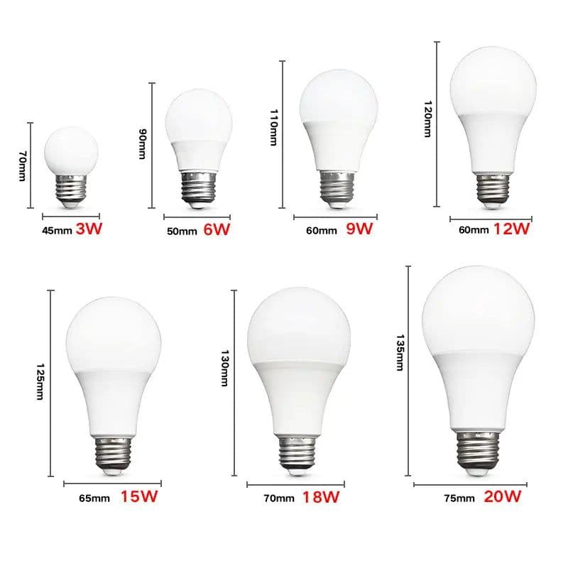 image-LED E14 LED lamp E27 LED bulb AC 220V 230V 240V 20W 18W 15W 12W 9W 6W 3W Lampada LED Spotlight Table lamp Lamps light
