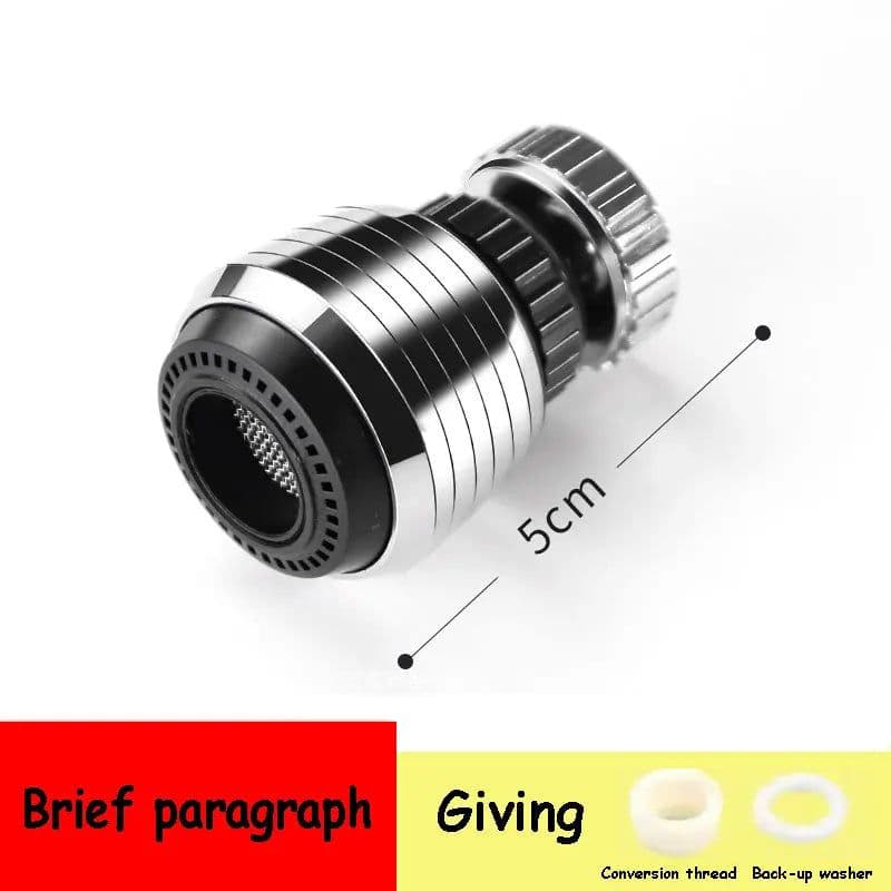image-Kitchen gadgets 2/3 Mode Faucet 360 Degree Rotation Filter Extension Tube Shower Water Saving Tap Universal Kitchen Accessories