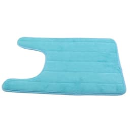 image-Household Slow Rebound U-Shaped Water Absorbing Mats Bathroom Toilet Mats Kitchen Mats Toilet Floor Mats Toilet Accessories