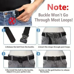 image-Compass Tactical Belt Quick Release Outdoor Military Belt Real Nylon Sports Accessories Men And Women Black Plastics Belt