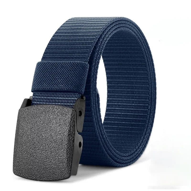 image-Compass Tactical Belt Quick Release Outdoor Military Belt Real Nylon Sports Accessories Men And Women Black Plastics Belt