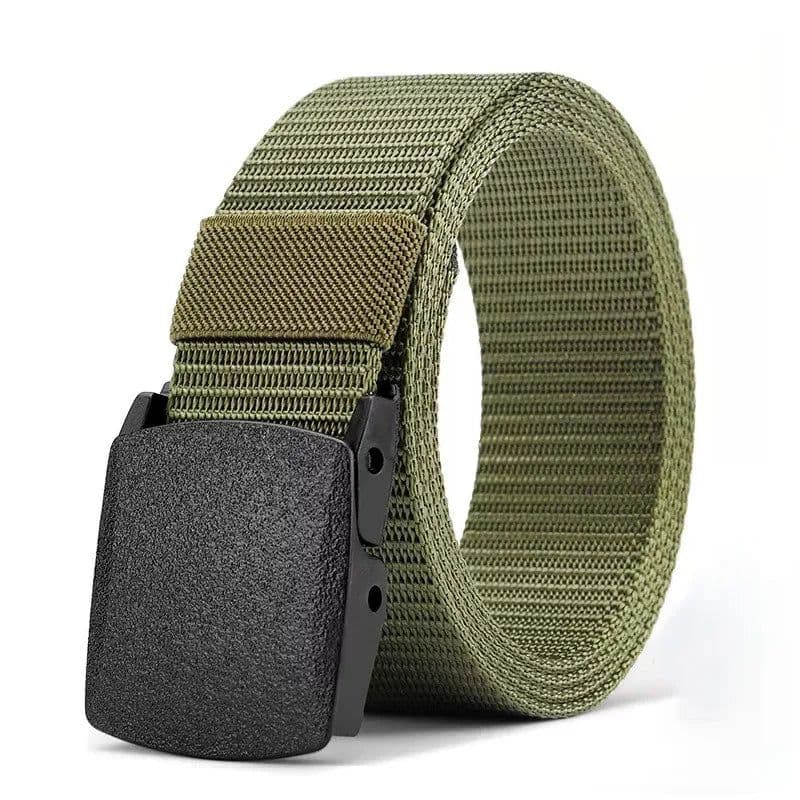 image-Compass Tactical Belt Quick Release Outdoor Military Belt Real Nylon Sports Accessories Men And Women Black Plastics Belt