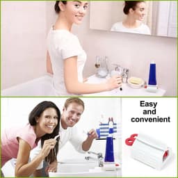 image-3/1pcs Toothpaste Squeezer Portable Manual Squeeze Tools Toothpaste Tube Facial Cleanser Dispenser Holder Bathroom Accessories
