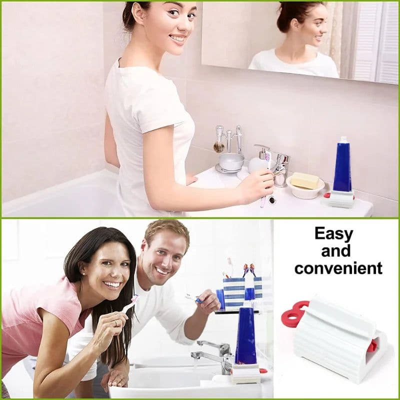 image-3/1pcs Toothpaste Squeezer Portable Manual Squeeze Tools Toothpaste Tube Facial Cleanser Dispenser Holder Bathroom Accessories