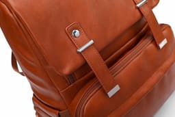 image-High-quality PU leather Mummy Waterproof Backpack