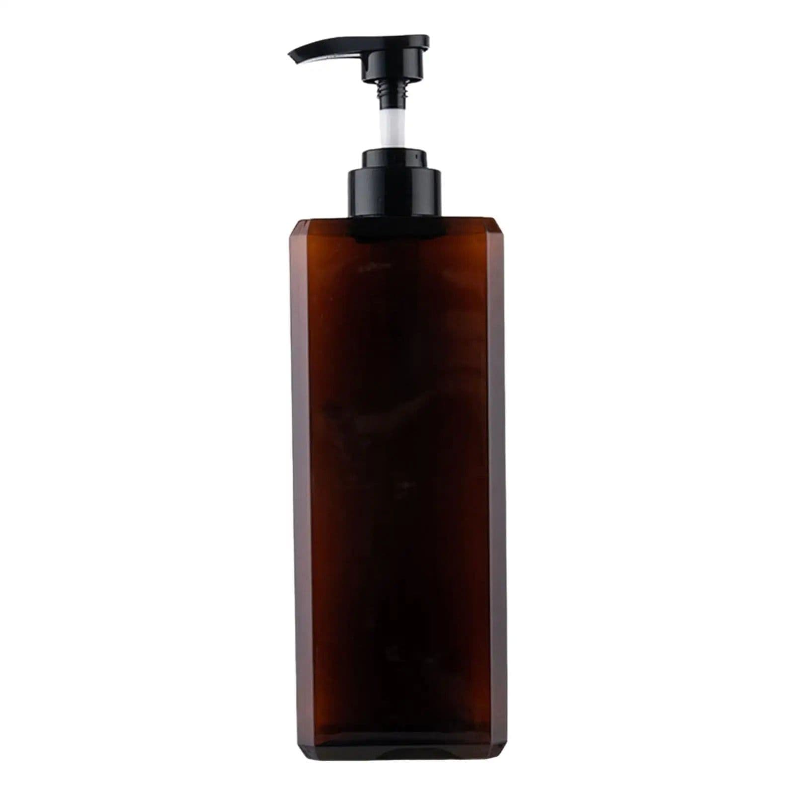 image-Hand Pump Soap Dispenser Bottle Laundry Detergent Dispenser Bathroom Hotel Decorative Restroom Countertop Kitchen Simple