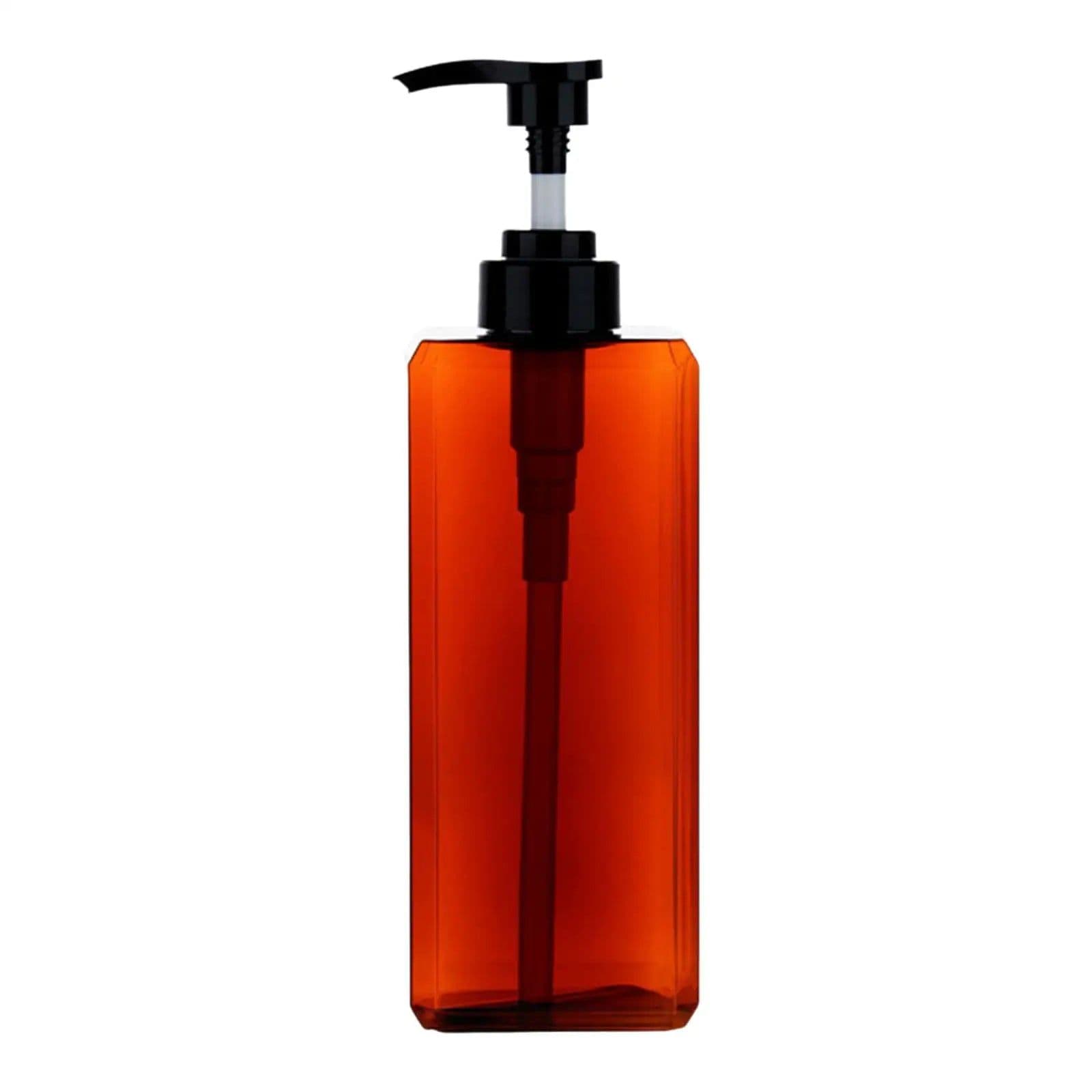image-Hand Pump Soap Dispenser Bottle Laundry Detergent Dispenser Bathroom Hotel Decorative Restroom Countertop Kitchen Simple