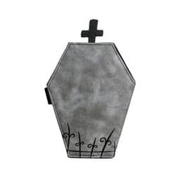 image-Niche Coffin Shaped Clutch Wallet, Bifold Coin Purse, Women's Halloween Gift Purse