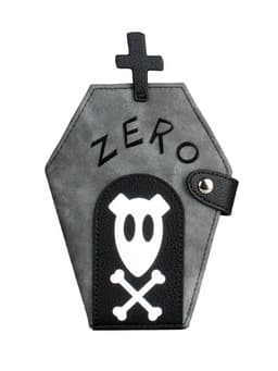 image-Niche Coffin Shaped Clutch Wallet, Bifold Coin Purse, Women's Halloween Gift Purse
