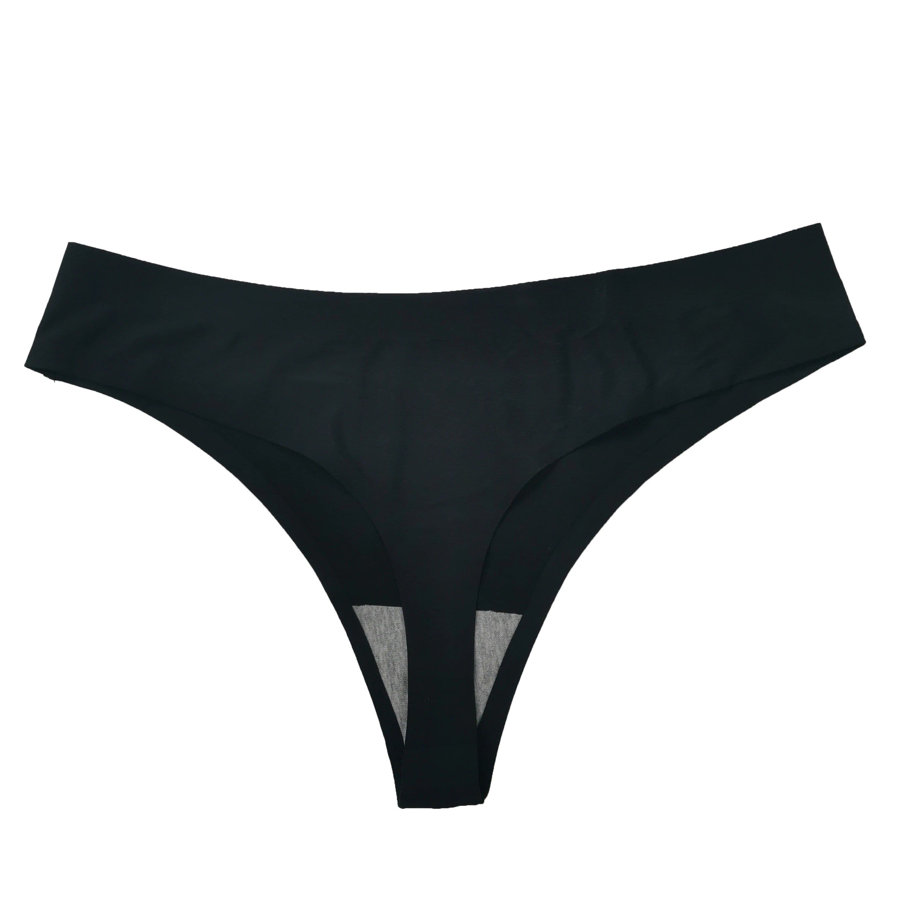 image-Seamless Thong Women Low Waist Panties Sexy Underwear Ladies Briefs Lingere Panty Underware Comfortable Womens Lingerie Thongs