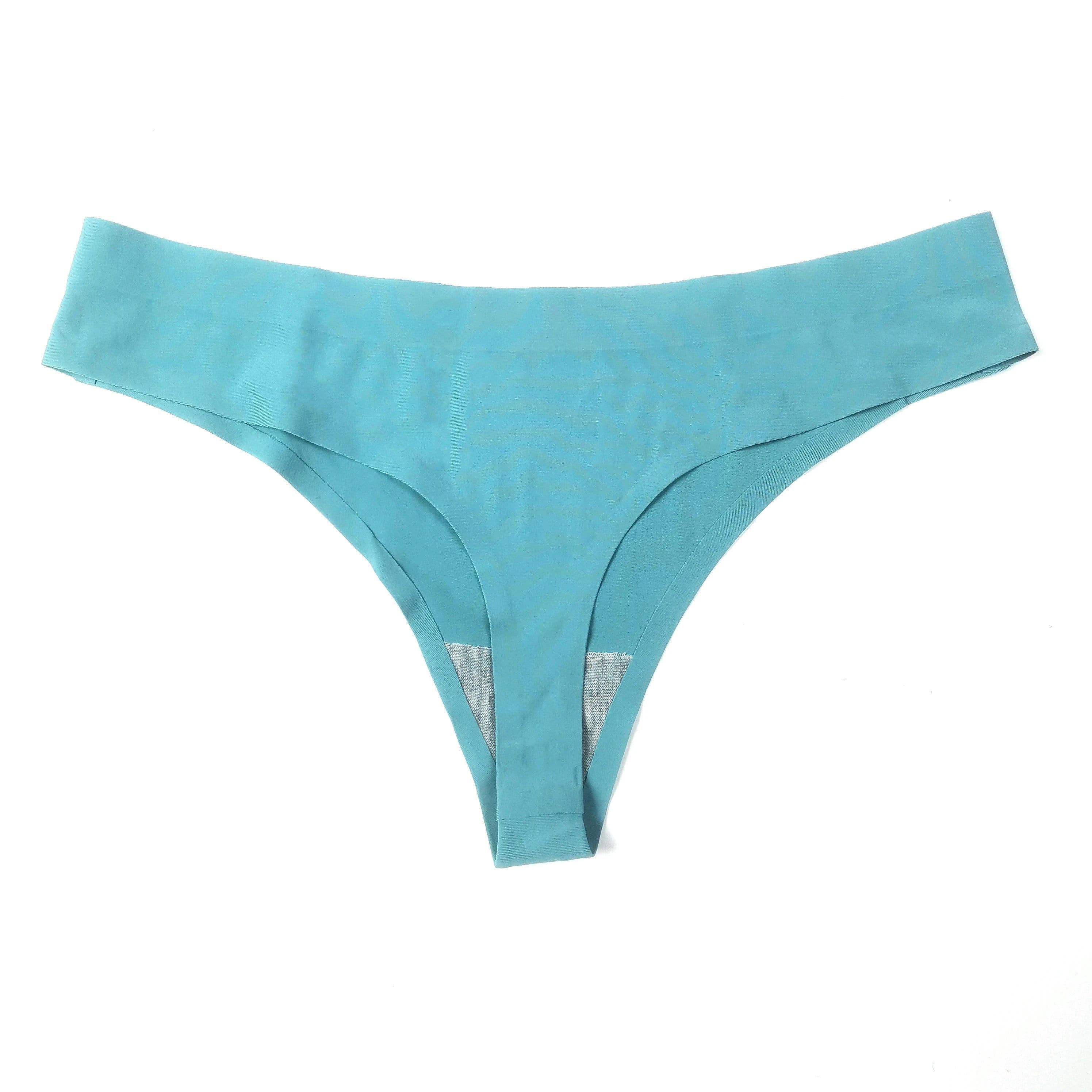 image-Seamless Thong Women Low Waist Panties Sexy Underwear Ladies Briefs Lingere Panty Underware Comfortable Womens Lingerie Thongs