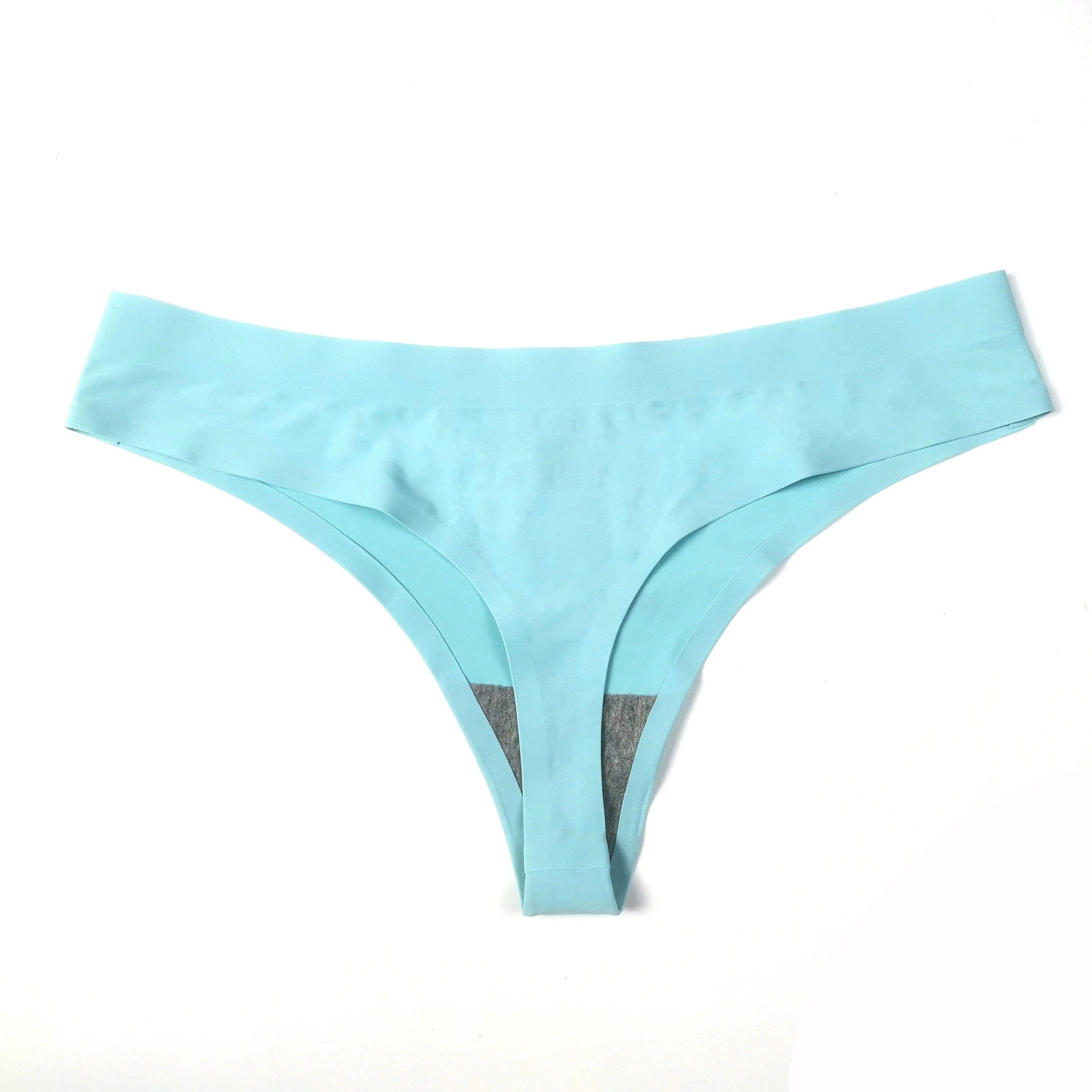 image-Seamless Thong Women Low Waist Panties Sexy Underwear Ladies Briefs Lingere Panty Underware Comfortable Womens Lingerie Thongs