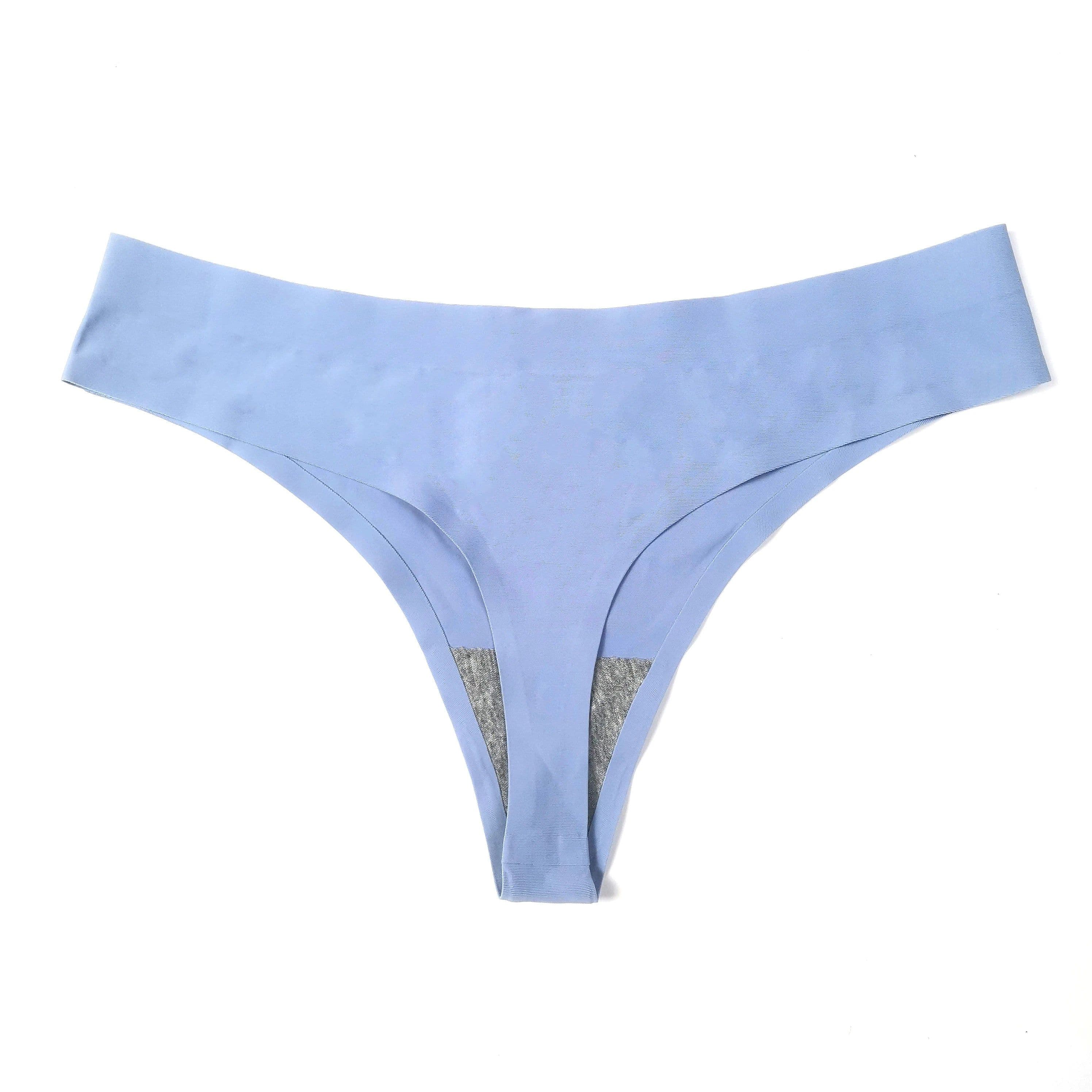 image-Seamless Thong Women Low Waist Panties Sexy Underwear Ladies Briefs Lingere Panty Underware Comfortable Womens Lingerie Thongs