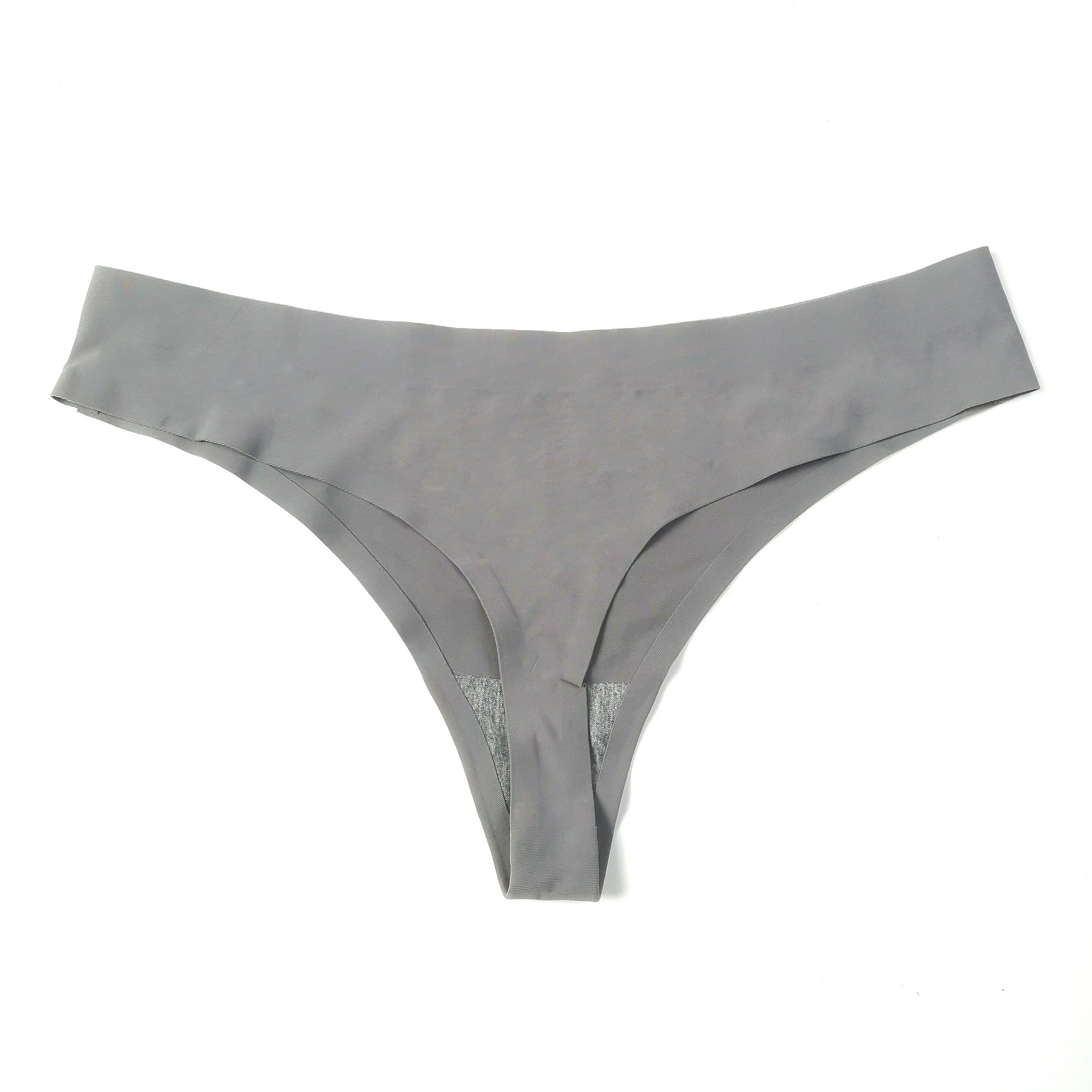 image-Seamless Thong Women Low Waist Panties Sexy Underwear Ladies Briefs Lingere Panty Underware Comfortable Womens Lingerie Thongs