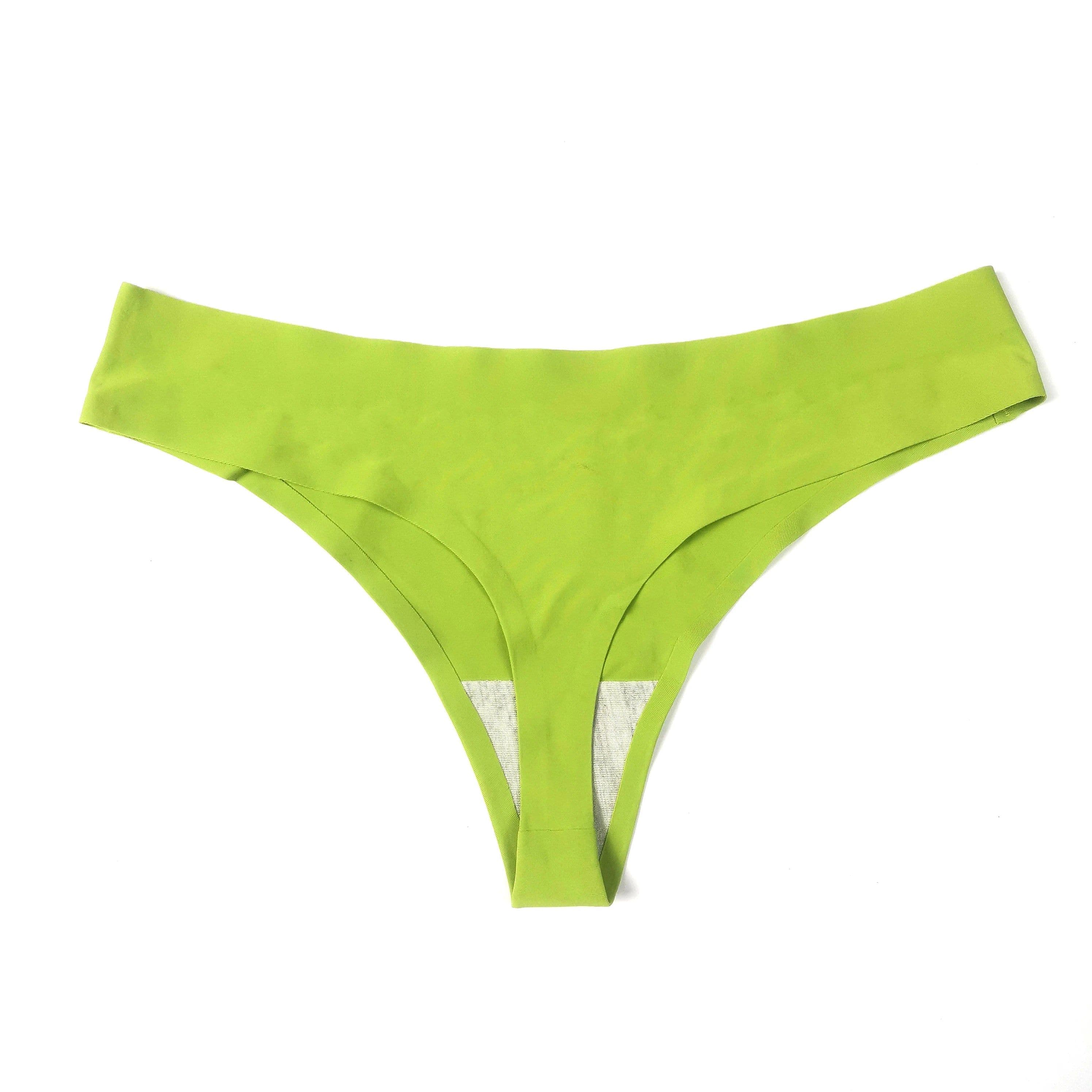 image-Seamless Thong Women Low Waist Panties Sexy Underwear Ladies Briefs Lingere Panty Underware Comfortable Womens Lingerie Thongs