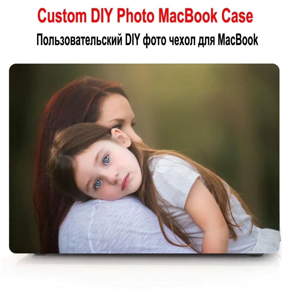 image-DIY Laptop Case for MacBook Air Pro Retina 14 12 13 15 16 15.4 13.3 inch Custom Photo Cover Air A2141 A1932 A1286 Shell Funda