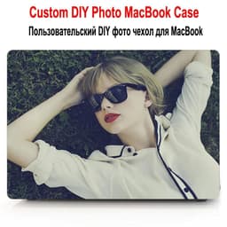 image-DIY Laptop Case for MacBook Air Pro Retina 14 12 13 15 16 15.4 13.3 inch Custom Photo Cover Air A2141 A1932 A1286 Shell Funda