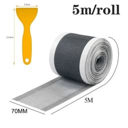 image-5~100m Cutable Shower Drain Hair Catcher Self-Adhesive Floor Drain Stickers Disposable Mesh Sink Strainer Filter For Bathroom