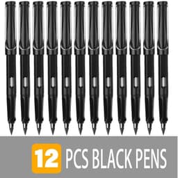image-12 Colors Set Infinity Writing Pencils Eternal Pencil Pens for Kids Everlasting Pencil with Eraser School Art Supply Stationary