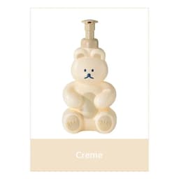 image-Cartoon Bear Foaming Soap Dispenser Bathroom Hand Sanitizer Shampoo Shower Gel Refillable Pump Bottle Making Foam Container