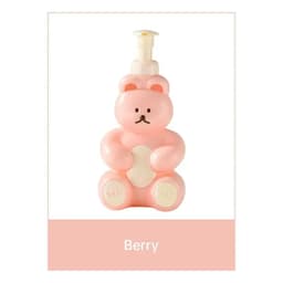 image-Cartoon Bear Foaming Soap Dispenser Bathroom Hand Sanitizer Shampoo Shower Gel Refillable Pump Bottle Making Foam Container