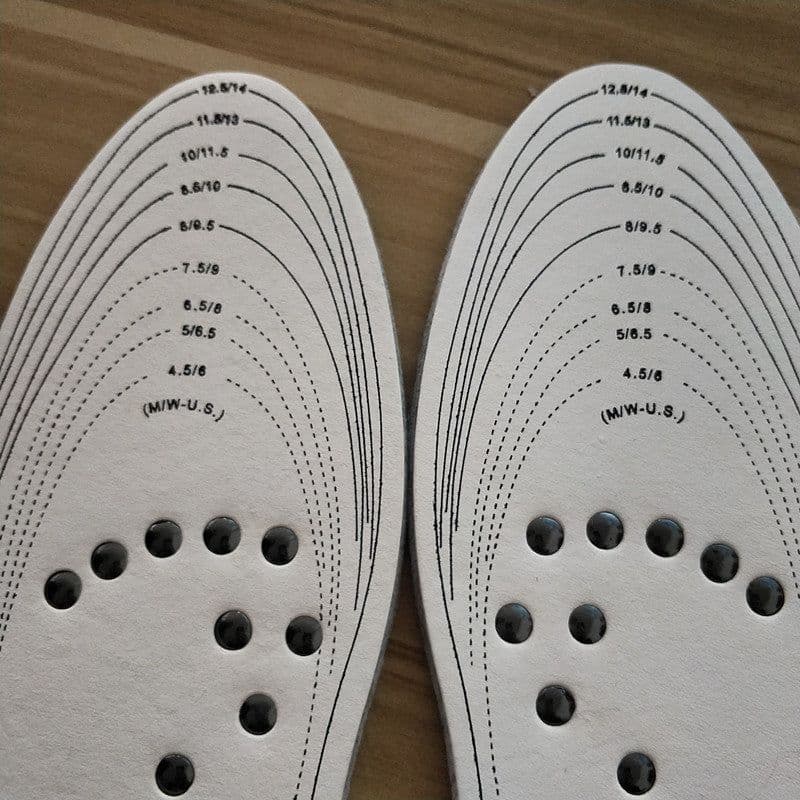 image-Just Magnetic Insole - Black White 18 Magnets