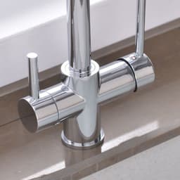 image-Faao Kitchen Faucet - Hot & Cold Water Mixer Copper