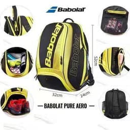 image-Original Babolat Pure Aero Strike Series Tennis Backpack Tim Court Type Tennis Racket Bag 2-Pack Large Capacity Padel Tenis Bags