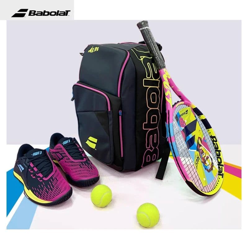 image-Genuine BABOLAT Nadel RAFA Model Tennis Racquet Backpack Adult 2R 3R Squash Padel Badminton Tennis Bag Tennis Rackets Handbag