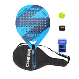 image-Padel Racket Carbon Fiber Pala Junior For Men Beach Tennis Bag Backpack Racket Beach Tennis Carbon Winding Raquet