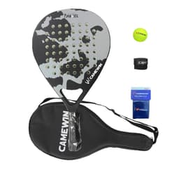 image-Padel Racket Carbon Fiber Pala Junior For Men Beach Tennis Bag Backpack Racket Beach Tennis Carbon Winding Raquet