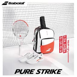 image-Original Babolat 3-Pack Tennis Backpack 2024 Pure Strike New Design Padel Squash Tennis Racket Bag Men Women Court Tennis Bags