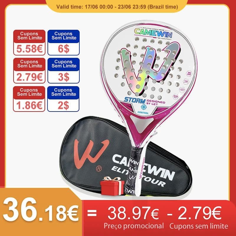 image-Carbon Beach Tennis Racket Padel Woman Sneakers Paddle Shovel Pallet Cover Professional Beach Tennis Racket Carbon Fiber