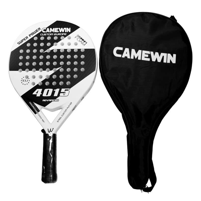 image-5 IN 1 Padel Tennis Racket Carbon Fiber Grit Face Eva Memory Foam Core Paddle Outdoor Sport Professional Adult Play Game