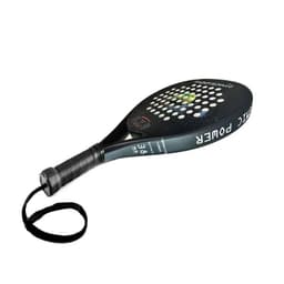 image-Carbon Fiber Padel Tennis Racket Drilling Hole Rough Surface High Balance EVA SOFT Memory Cage Type Paddle Sports Racquet