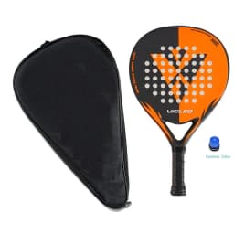 image-VICLEO Padel Tennis Full Carbon Fiber Soft EVA Face Tennis Paddle Racquet Racket with Padle Bag Cover With Free Gift Master 100
