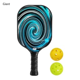 image-Single Racket Pickleball Padel Glass Fiber Pp+honeycombcompetition Training Racket Professional New Eras Friendship Overgrip