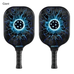 image-Carbon Fiber (2 Pieces+4 Balls)carbon Pickleball Padel Carbon Fiber Pp+honeycomb Core Training Competition New Eras Friendship