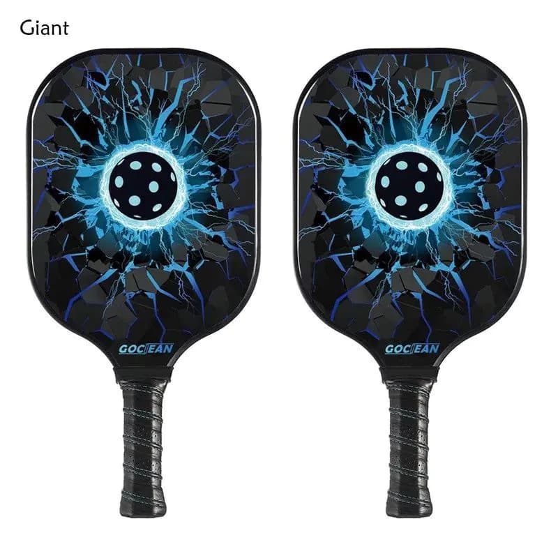 image-Carbon Fiber (2 Pieces+4 Balls)carbon Pickleball Padel Carbon Fiber Pp+honeycomb Core Training Competition New Eras Friendship