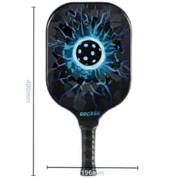 image-Carbon Fiber (2 Pieces+4 Balls)carbon Pickleball Padel Carbon Fiber Pp+honeycomb Core Training Competition New Eras Friendship