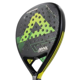 image-AMASPORT 3K Carbon Padel Racket Tear Drop Model Medium Blance Sweet Spot for All-Round Player Padel Paddle Racket