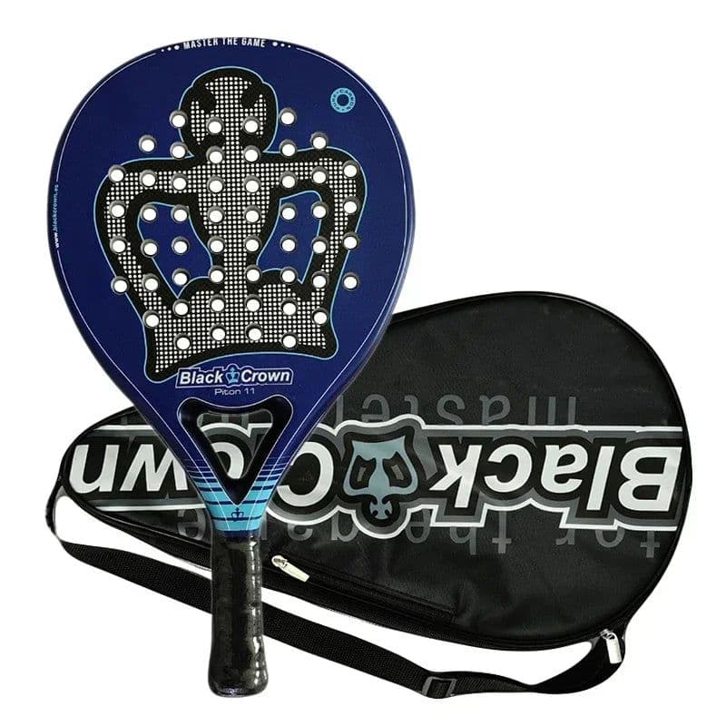 image-Padel Paddle Tennis Racket Soft Face Carbon Fiber Soft EVA Face Sports Racquet Outdoors Equipment