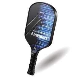 image-AMASPORT Pickleball Paddles Power or Control Carbon Abrasion Surface Polymer Honeycomb Core Proton Raquette Padel
