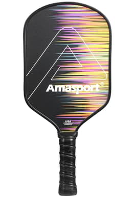 image-AMASPORT Pickleball Paddles Power or Control Carbon Abrasion Surface Polymer Honeycomb Core Proton Raquette Padel