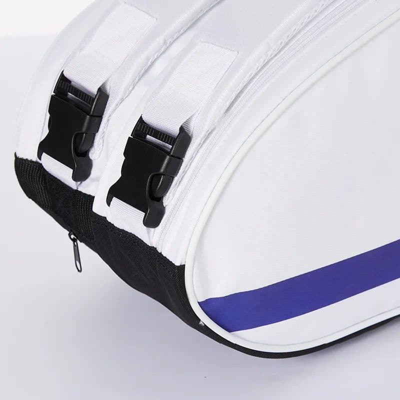 image-KAWASAKI Padel Tennis Bag K1G00-A8608 Large Capacity 5-6 pieces Tennis Badminton Bag Racquet Bag With Separated Shoes Bag