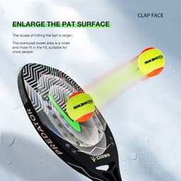 image-Racket Beach Carbon Fiber Tennis Fashion Professional Carbon Padel Tennis Sports Woman Mens Beach Accessories Wristband + Bag