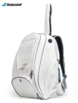 image-Original Babolat WIM White Gold Tennis Racquet Backpack Unisex Portable 2R PU Squash Padel Tennis Bag BABOLAT Tenis Shoulder Bag
