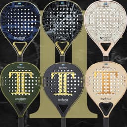 image-2023 Padel Racket Tennis Padel Paddle 3K/12K Caebon Fiber EVA Soft Round Shape 3D Hexgon with Cover Bag Padel Racquets